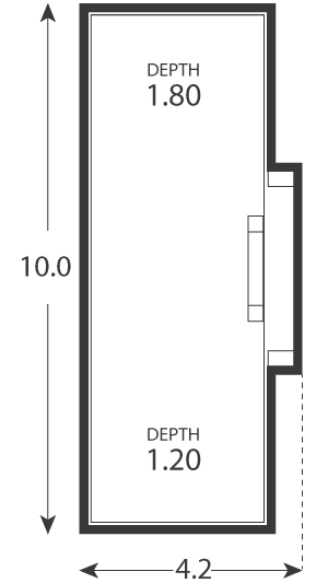 Heritage Pool Size 10.0M by 4.2M