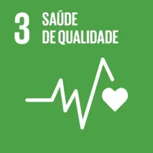 Um fundo verde com um batimento cardíaco e o número 3 nele.