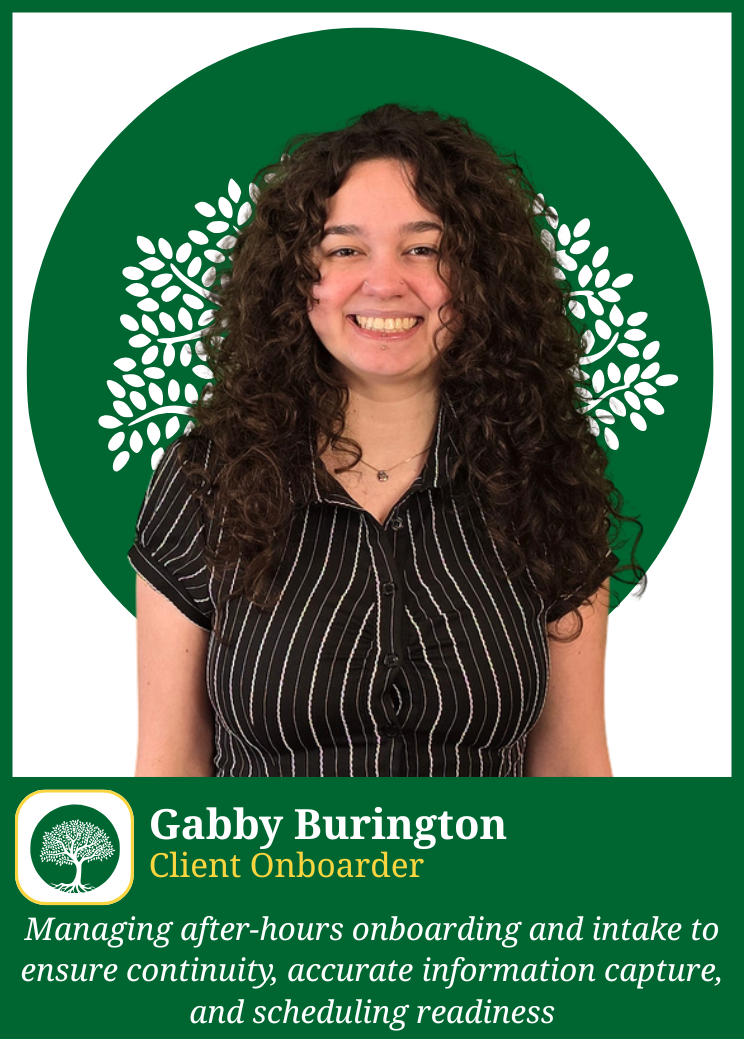 Office Team, Gabby Burington