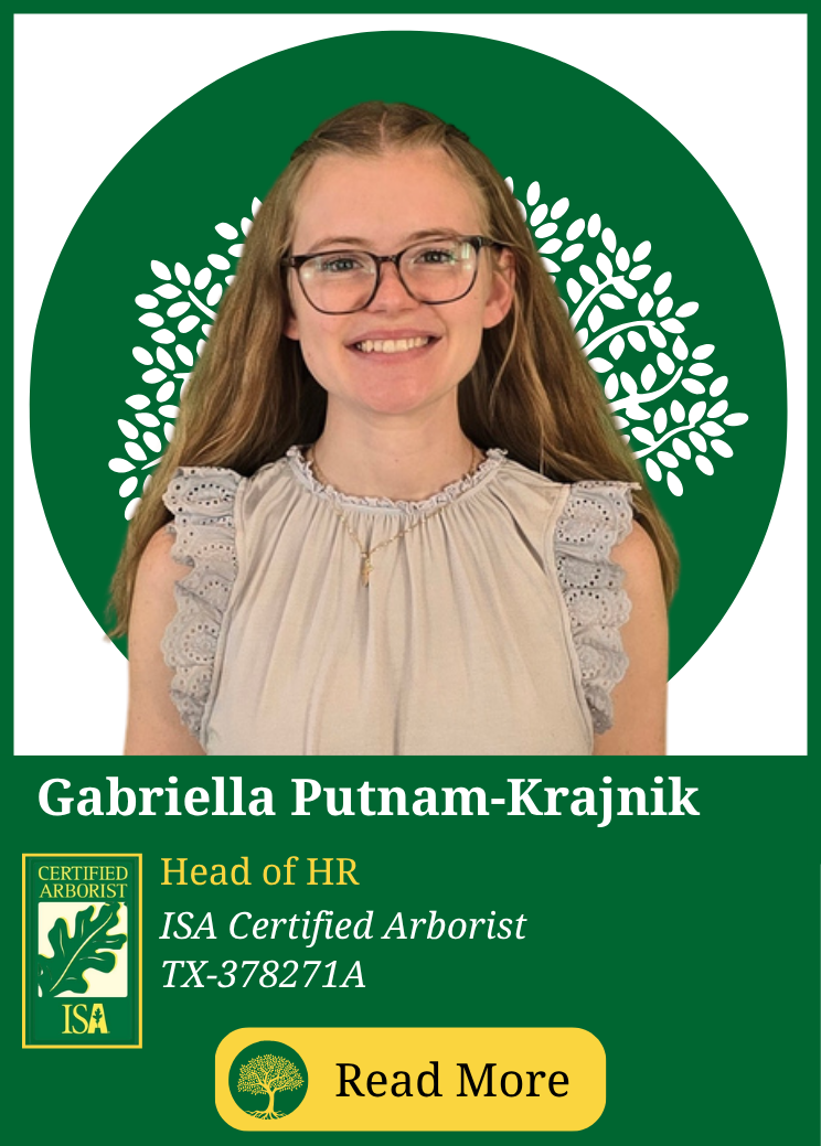 Gabriella Putnam, ISA Certified Arborist and Head Of HR at Eric Putnam BCMA