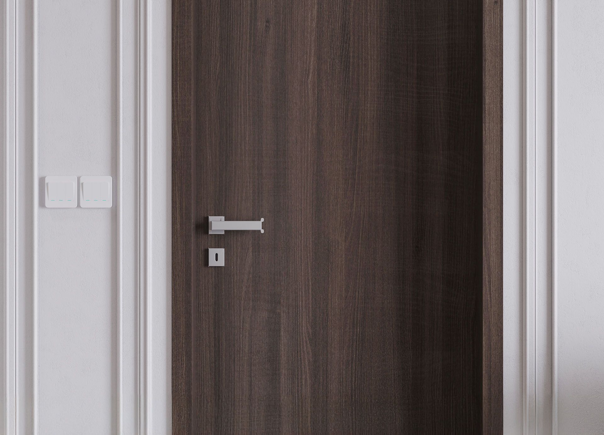 A wood door from a security door supplier.