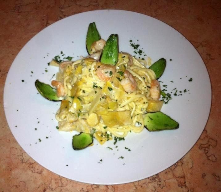 pasta con il pesce