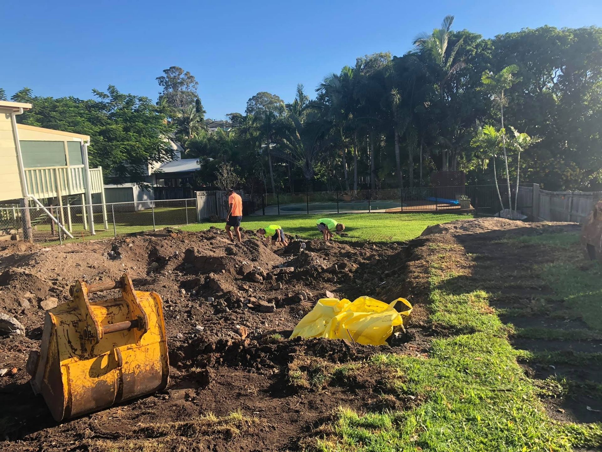 Commercial Demolition Construction Scene