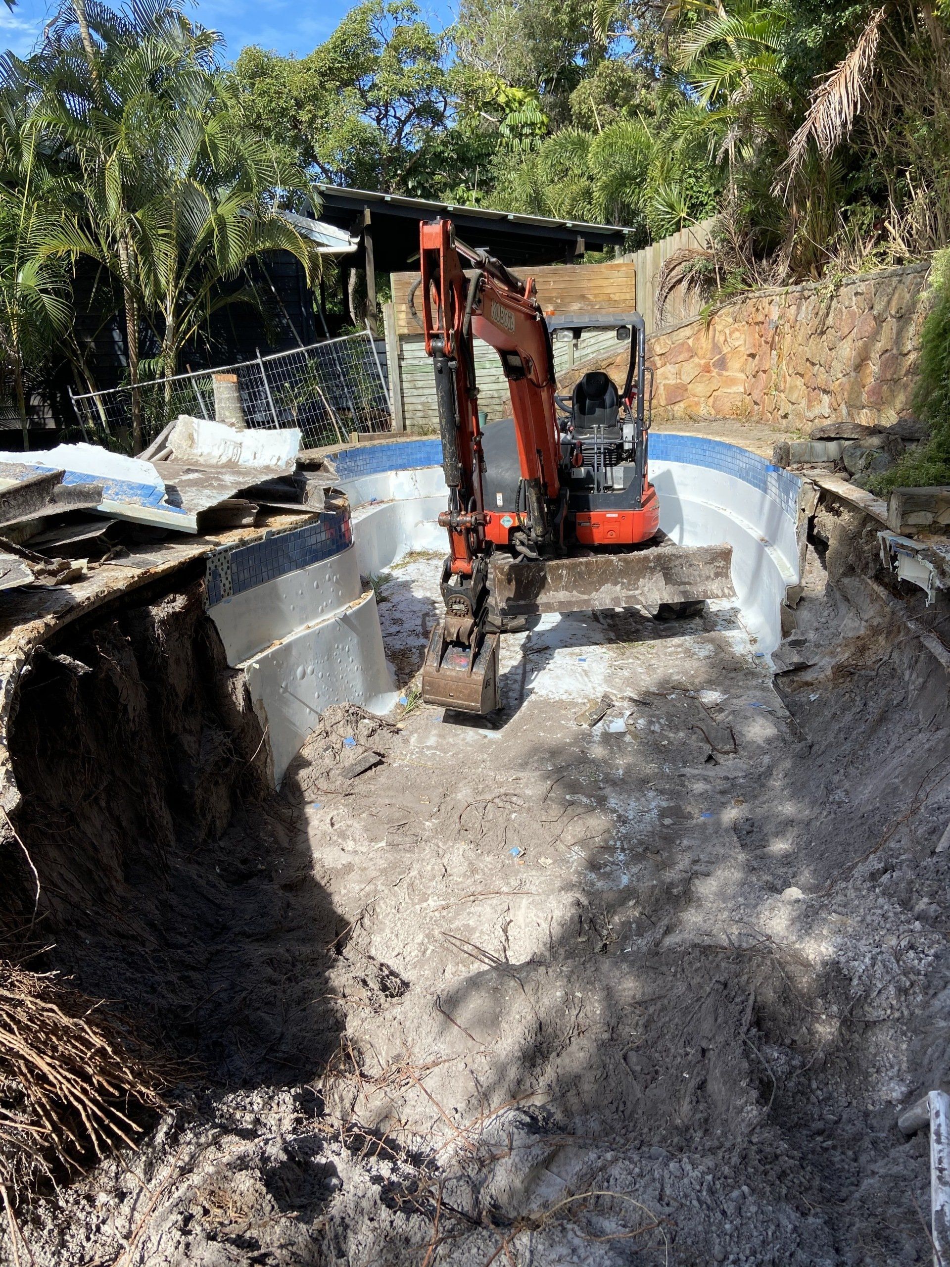 Building Pool  — Allcoast Group Demolition Contractors from Gallery in Sunshine Coast, QLD