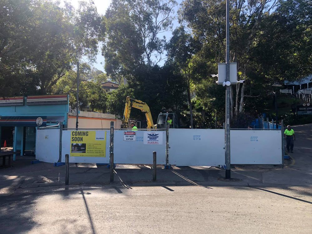 Demolition of A Property in Progress