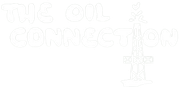 The Oil Connection logo with text and a drill rig silhouette.