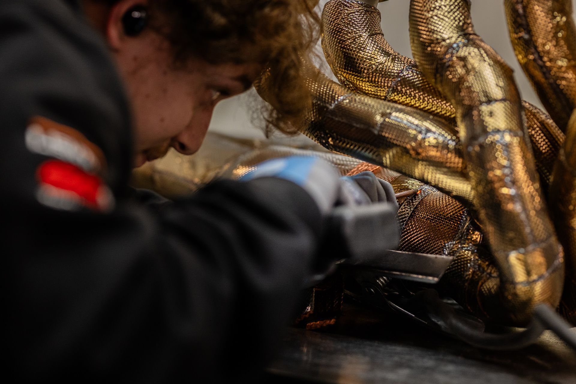 Close-up of welding 