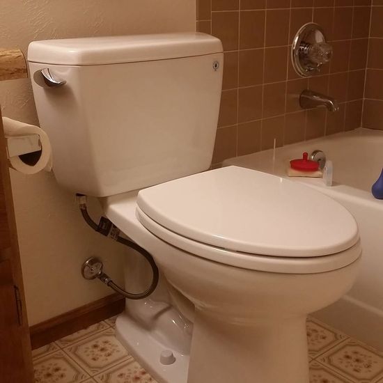 Newly Toilet Bowl Installed — Littleton, CO — An Affordable Plumber