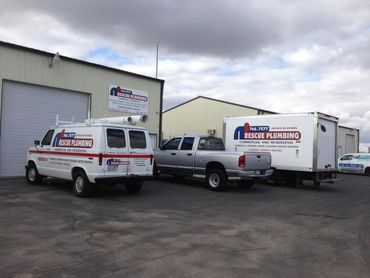 Rescue Plumbing Truck — Moses Lake, WA — Rescue Plumbing
