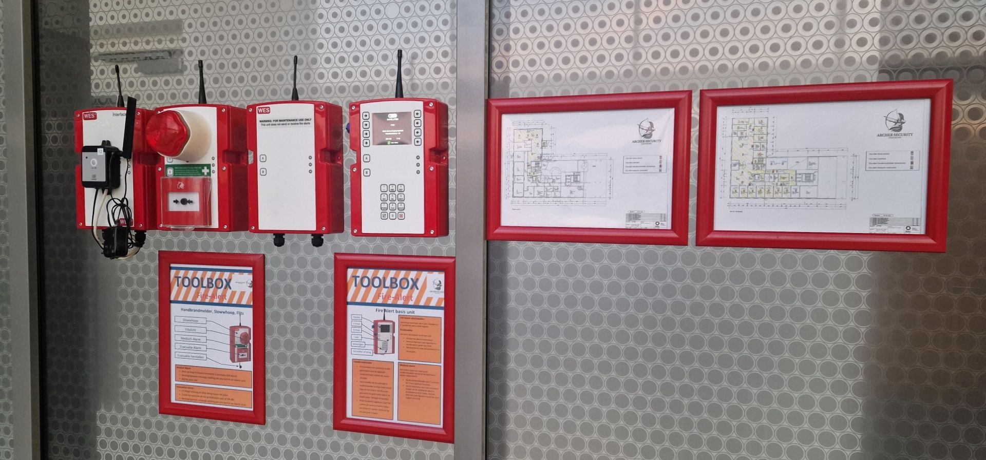 Brandmeldcentrale voorzien van doormelding naar Particuliere Alarmcentrale