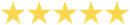 A row of yellow stars on a white background.