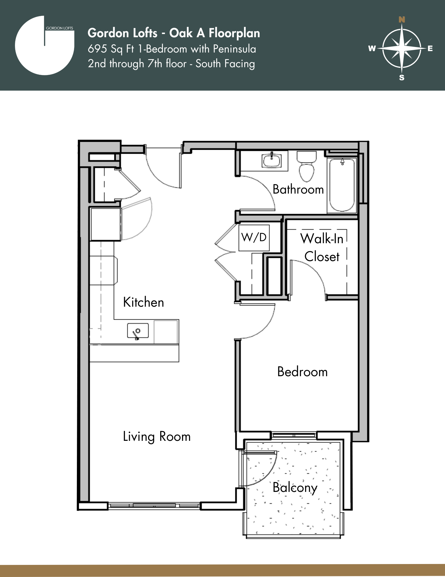 The Oak A Unfurnished floor plan