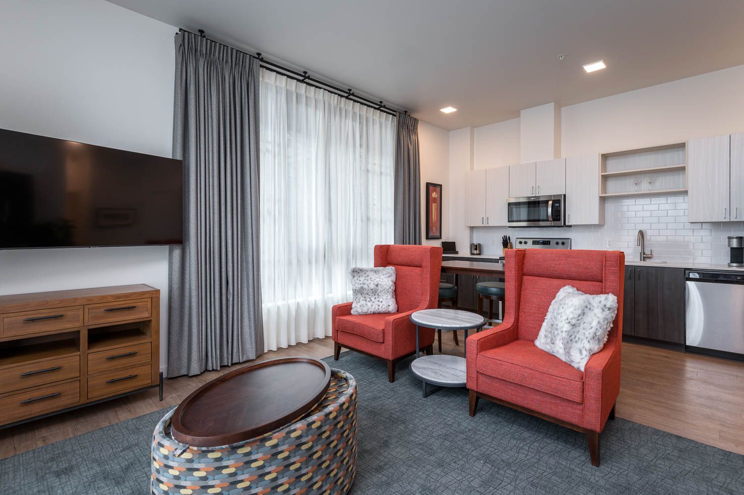 photo of furnished living room