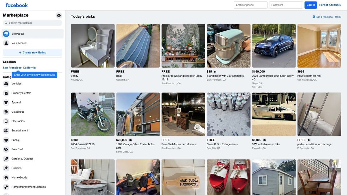 9 Amazing Classified Ads Websites to Boost Your Reach in 2026 - Facebook marketplace