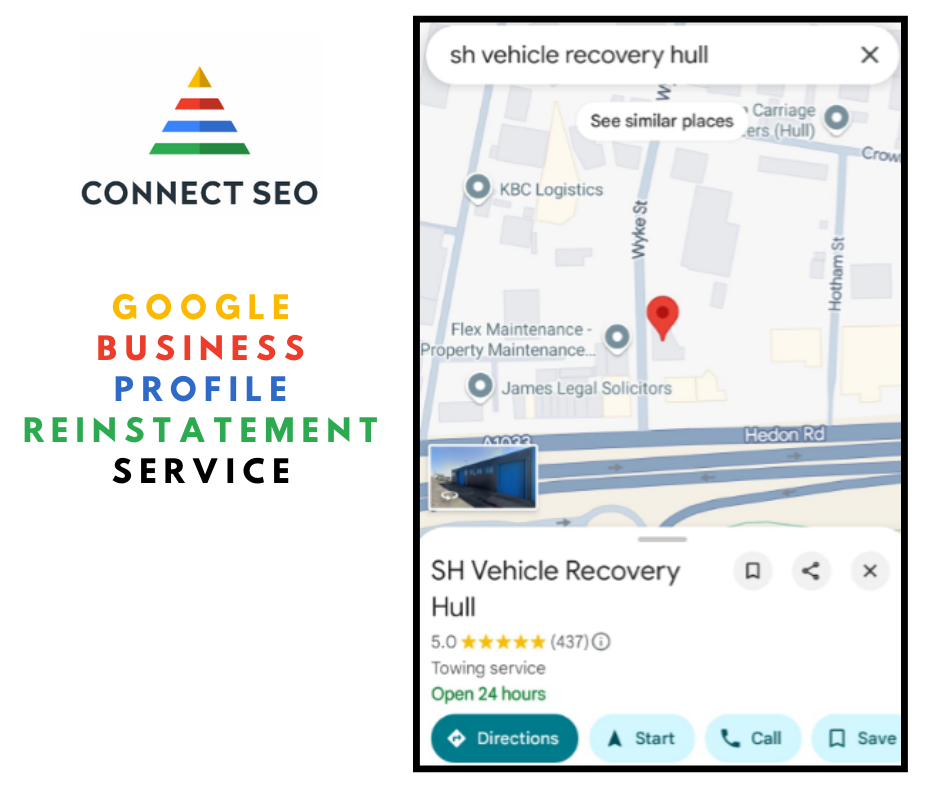 Google reinstatement service