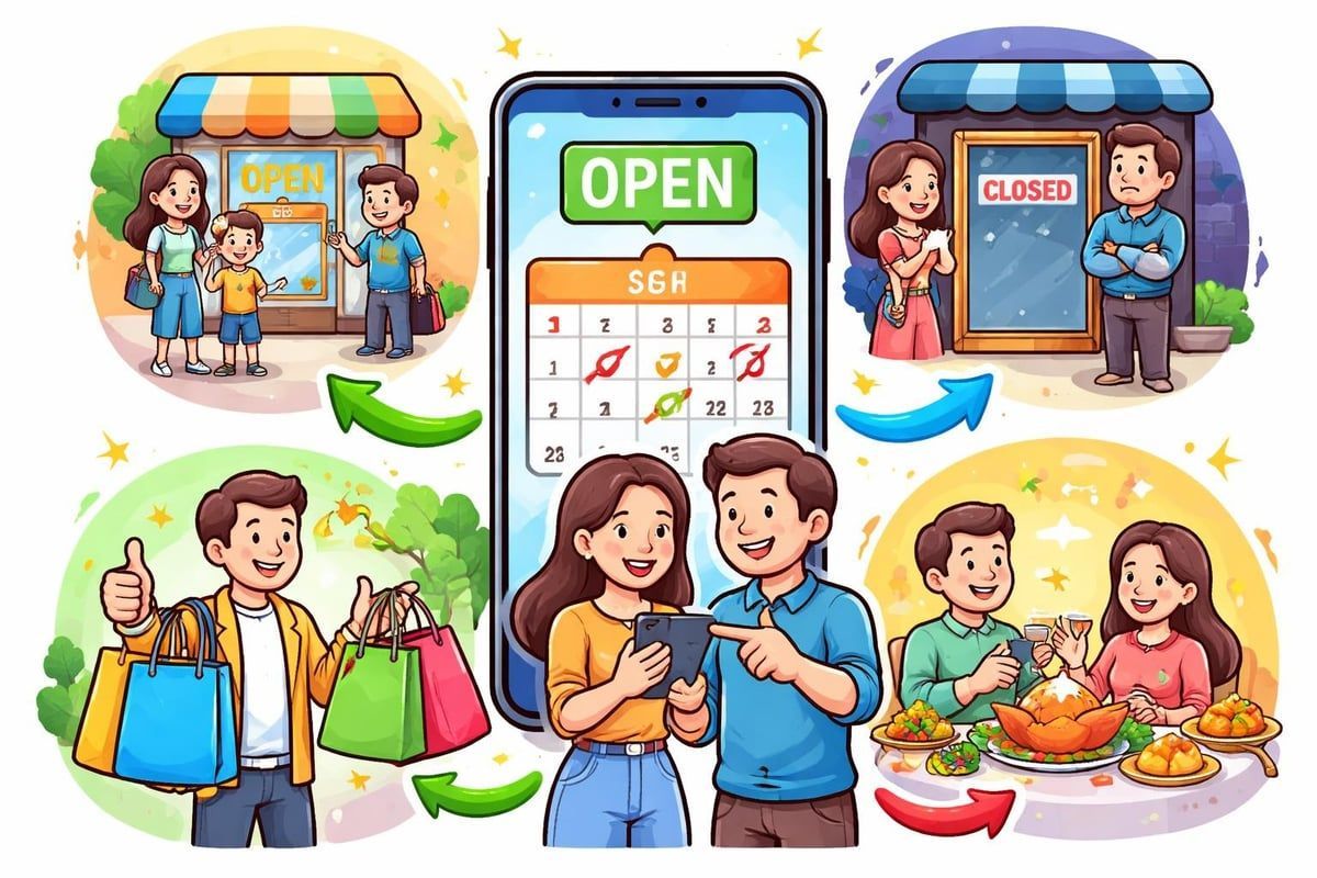 UPDATING HOURS AND SPECIAL DATES