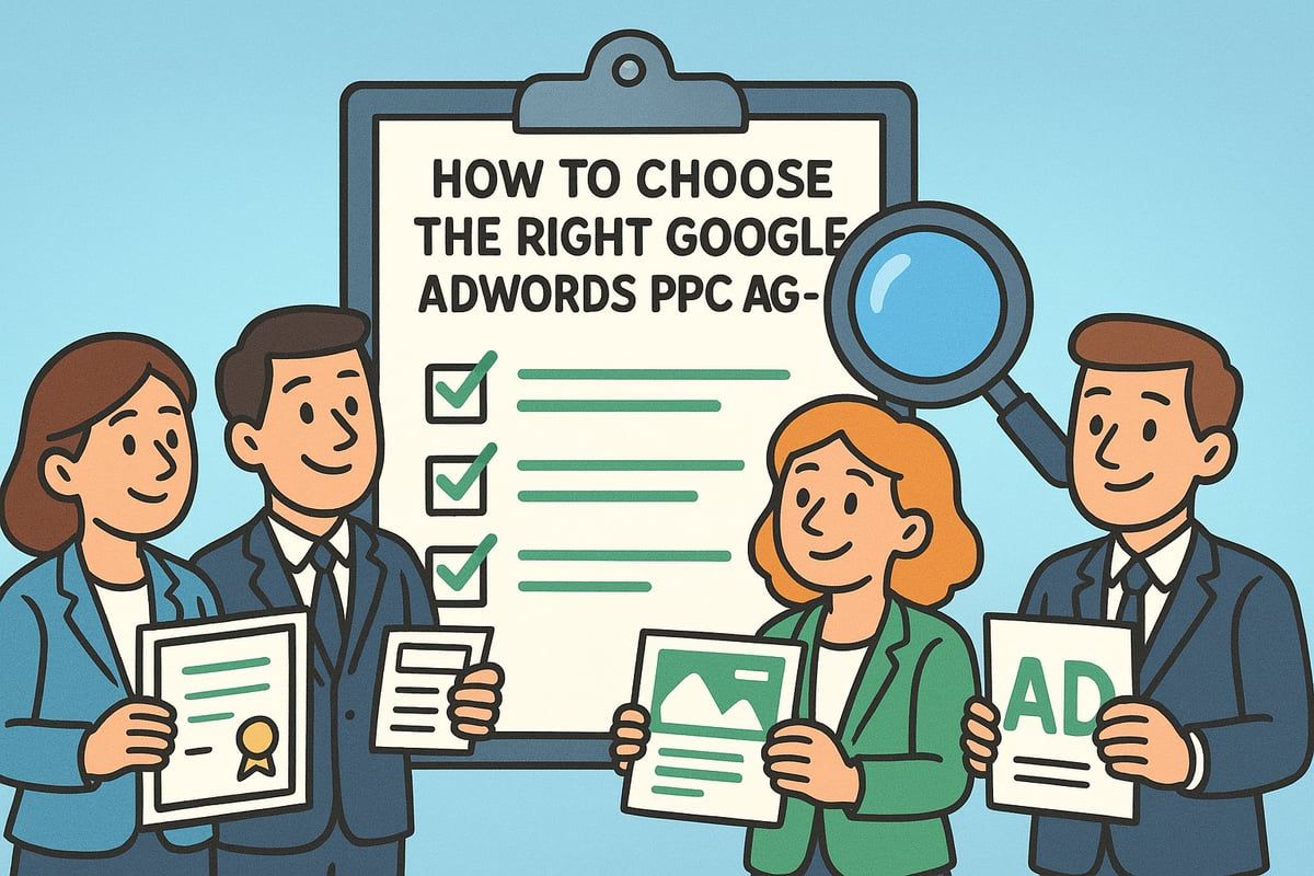 Group of professionals examining a checklist titled 