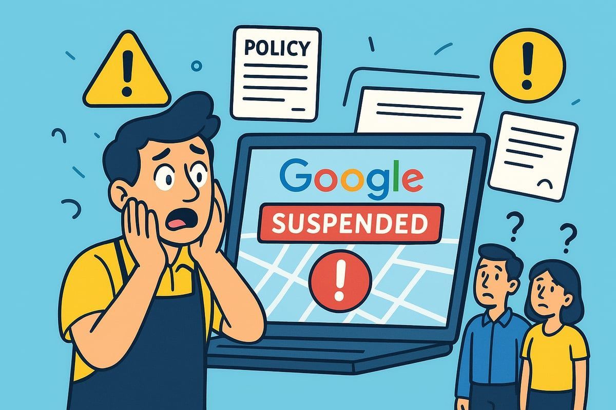 Man reacts in shock to 