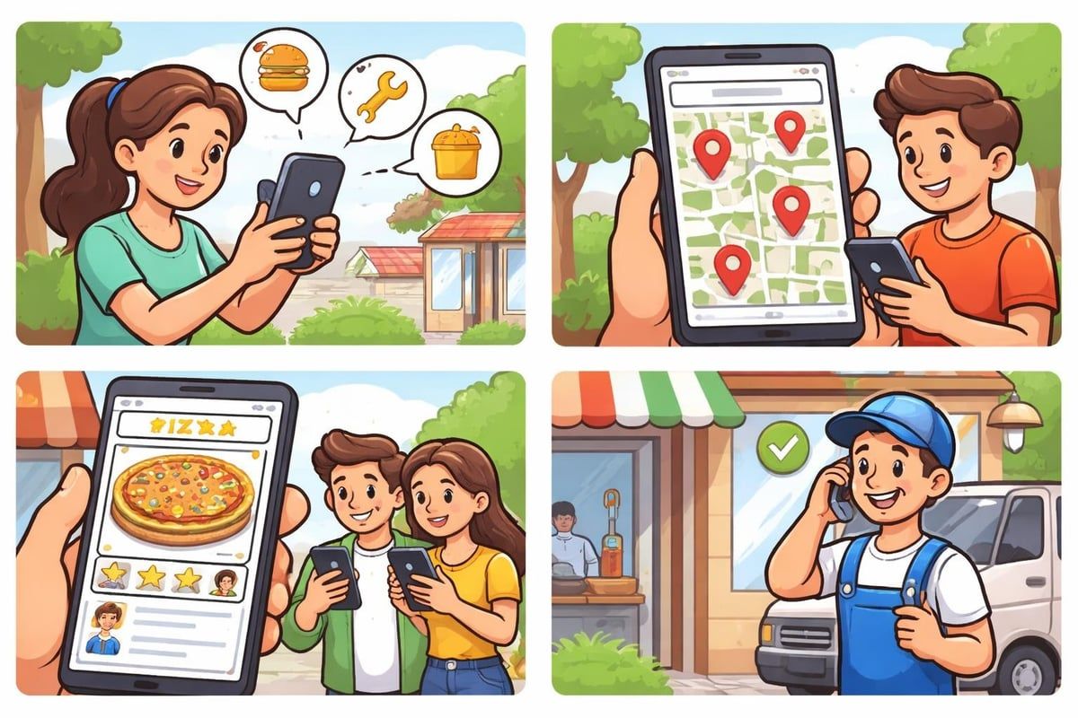 SPECIALISED SERVICES FOR TRADES AND LOCAL BUSINESSES 