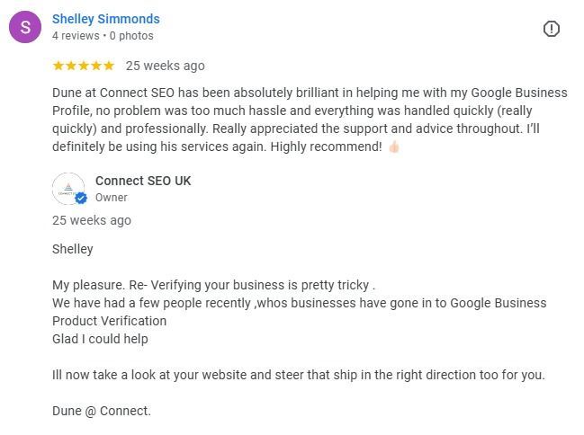 Google business profile reinstatement service
