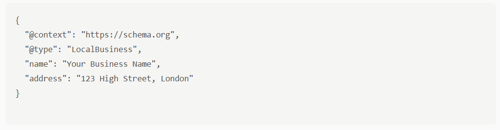 Code snippet showing JSON data with key-value pairs.