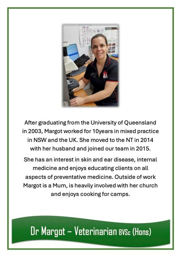 Dr Margot — University Avenue Veterinary Hospital in Durack, NT