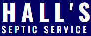 Hall's Septic Service logo