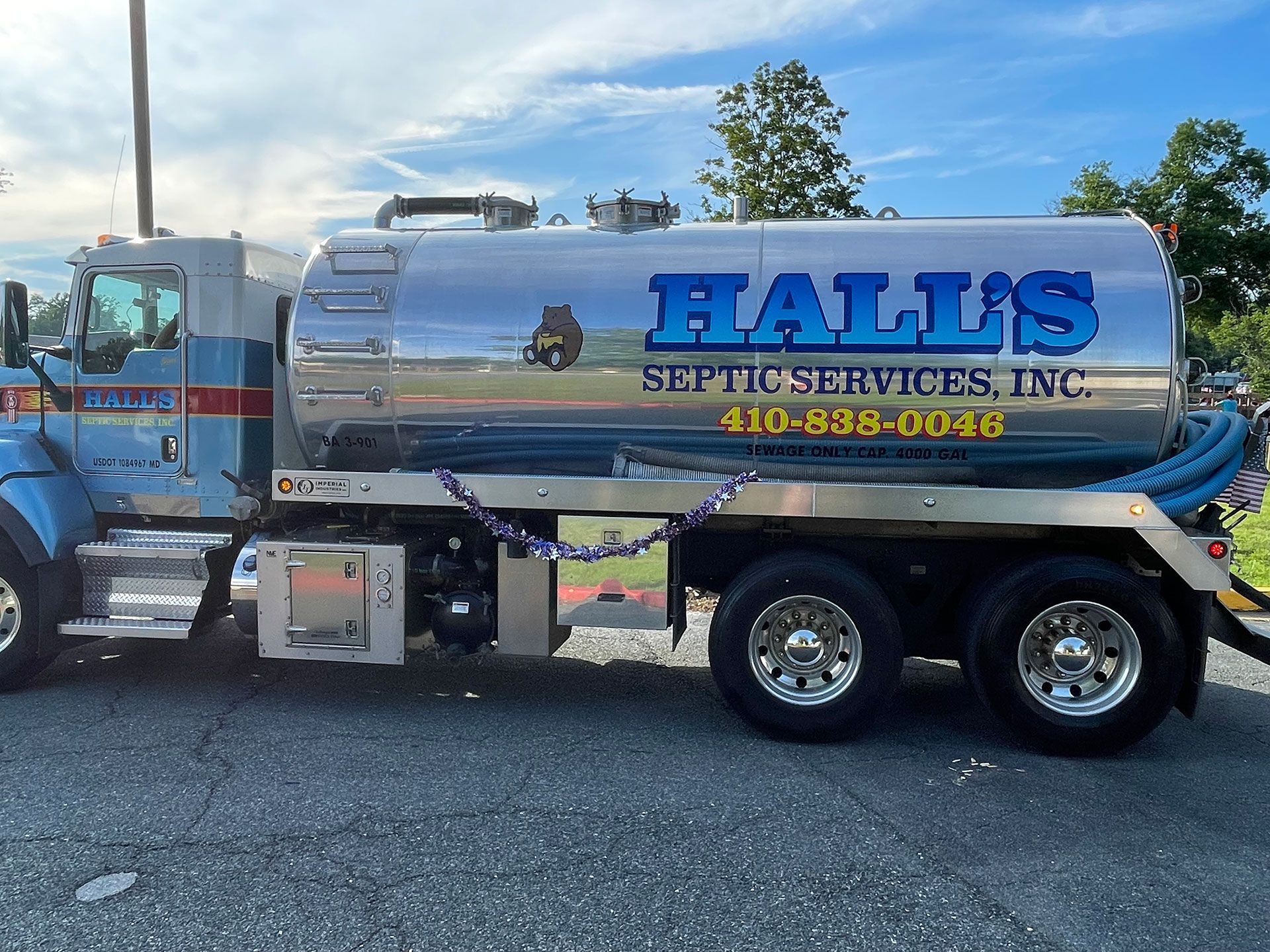 Hall's Septic Services 76