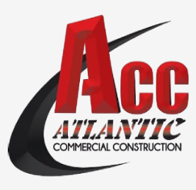 A logo for acc atlantic commercial construction