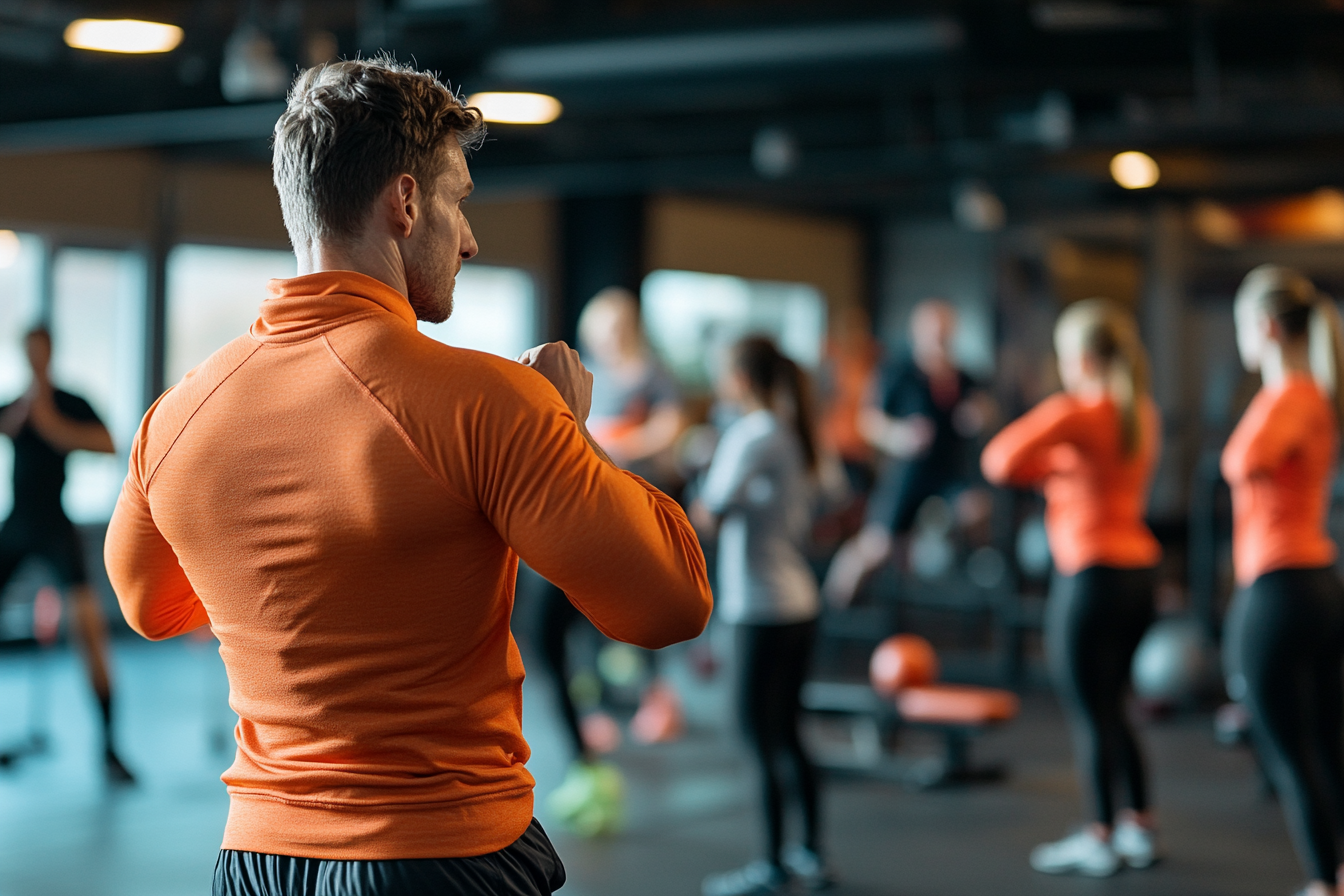 Twee mannen beoefenen judo op een mat.