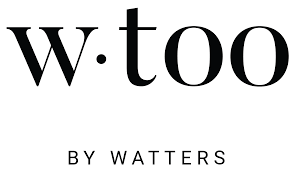 A black and white logo for louise mae on a white background.