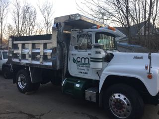 Construction Vehicles at Building Site — Rockaway, NJ — CM Landscape Services LLC