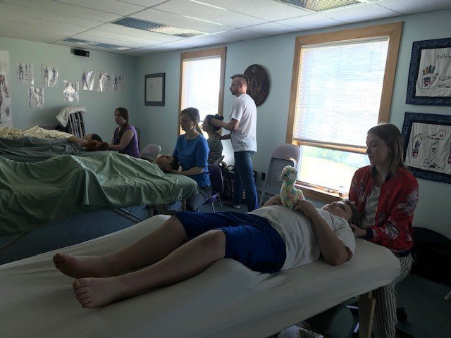 Therapeutic — Woman Stretching Foot in Waldoboro, ME