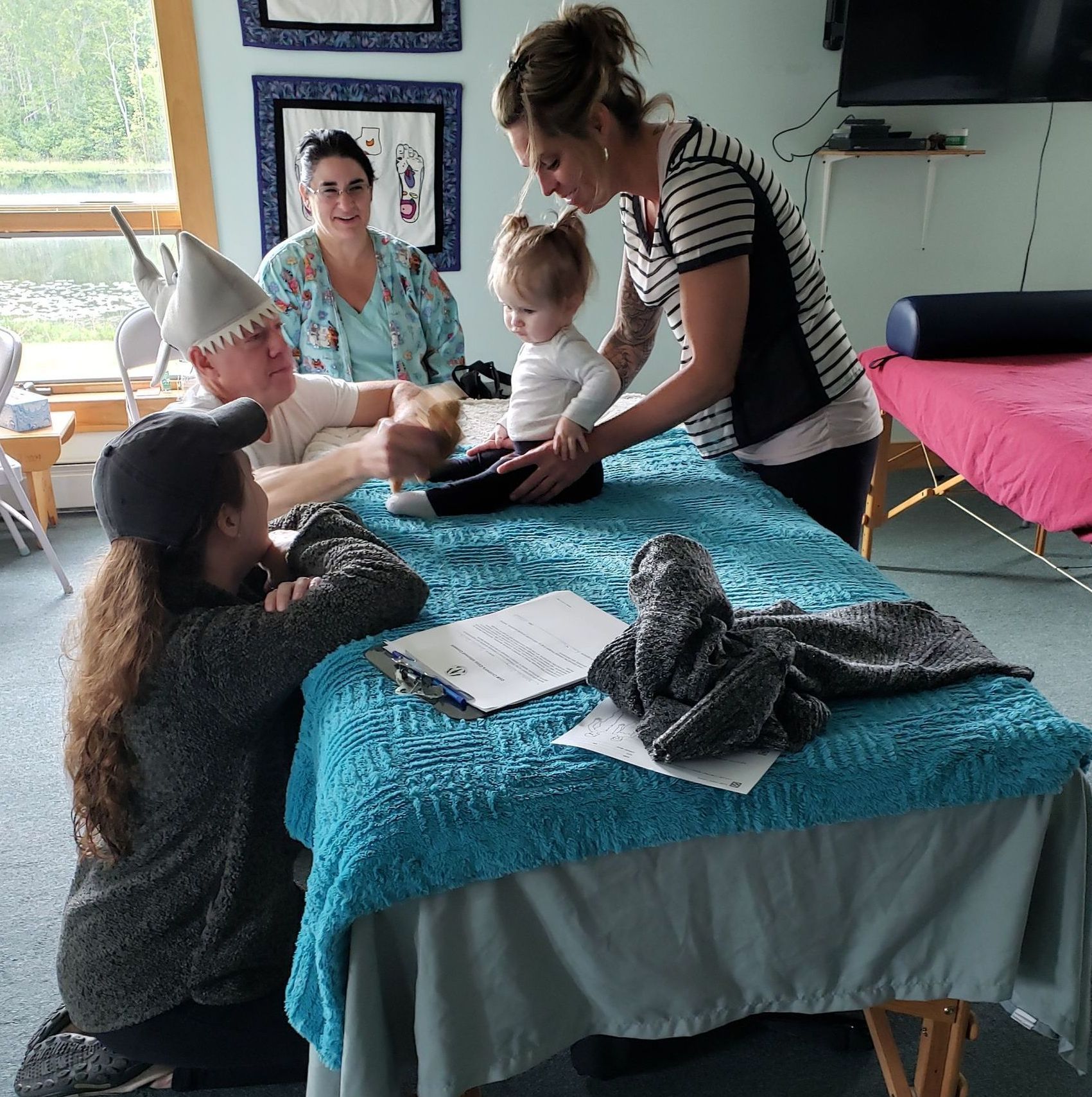 Motion — Instructor Doing a Massage in Waldoboro, ME