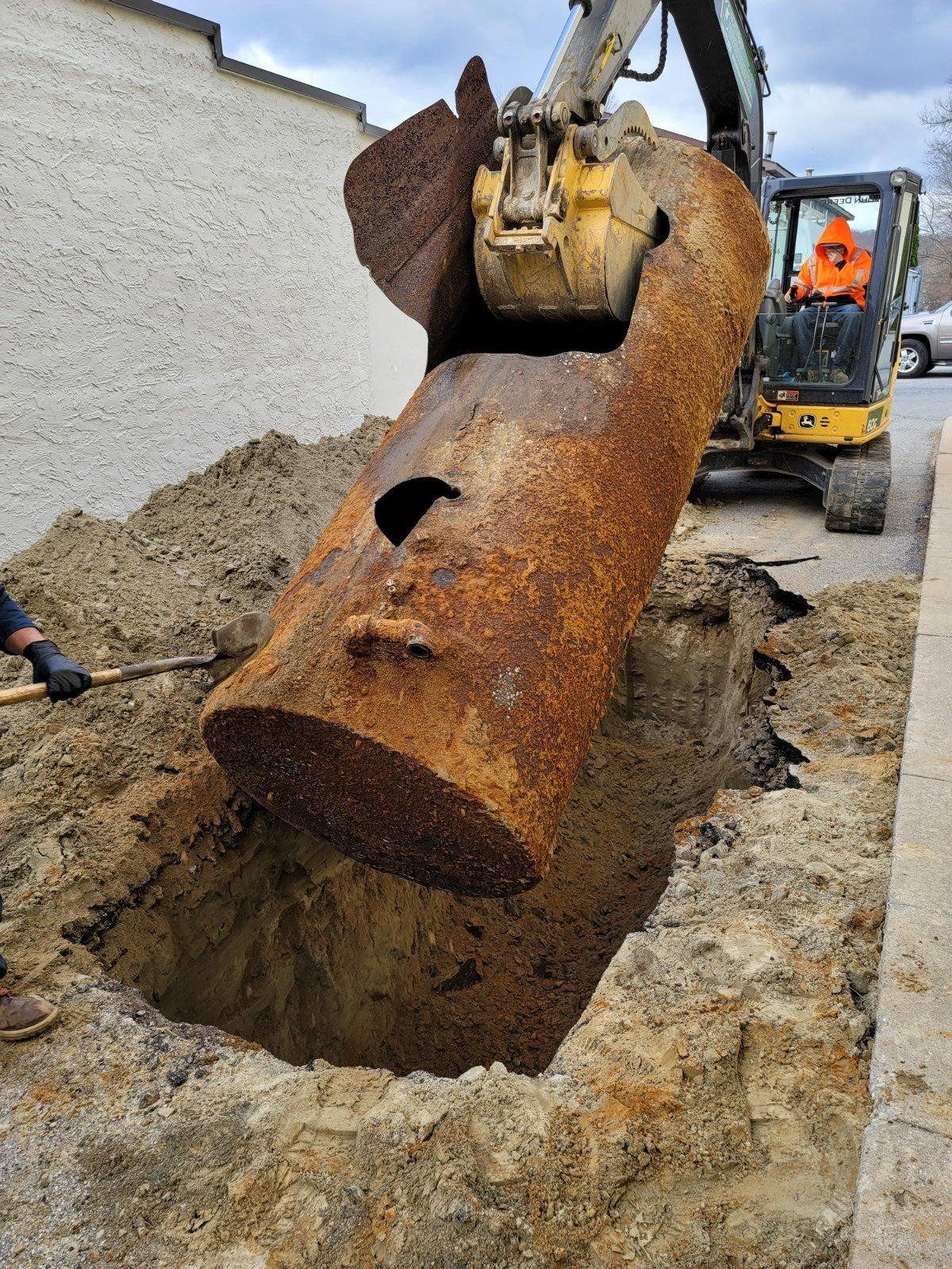 Big Tank on a Truck — Westchester County, PA — Northeast Environmental