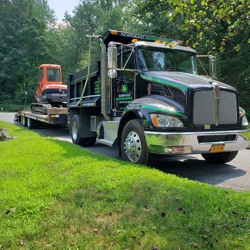 Heavy Equipment for Tank Replacement — Westchester County, PA — Northeast Environmental