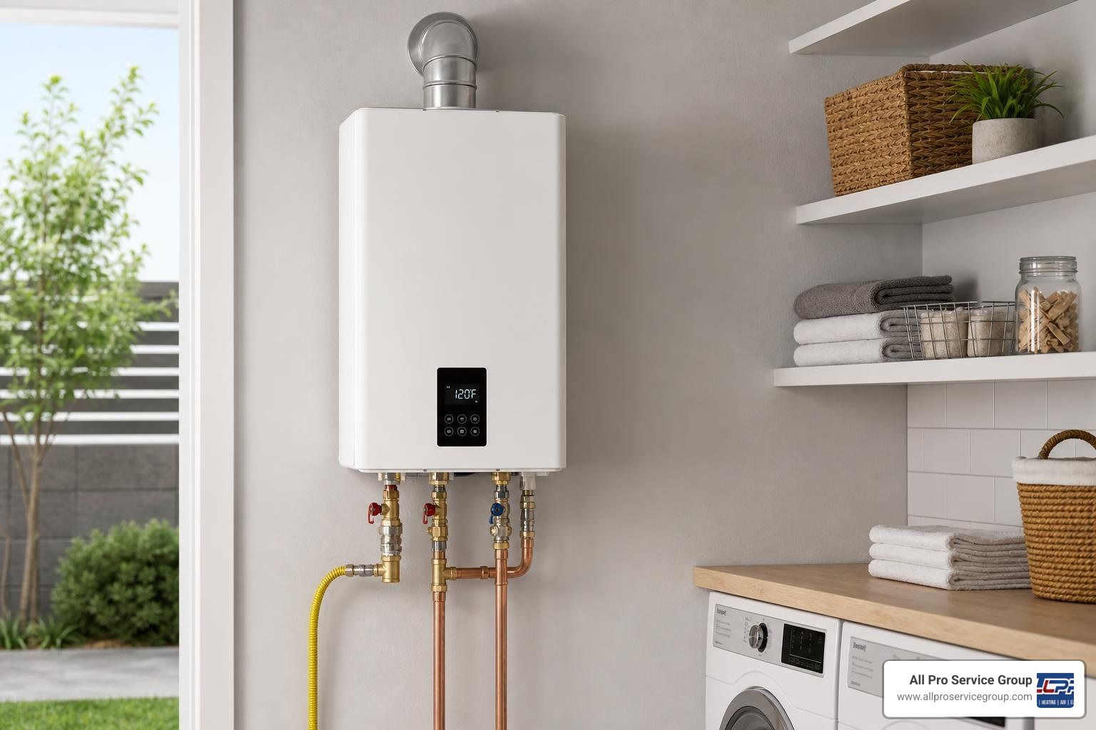 tankless water heater