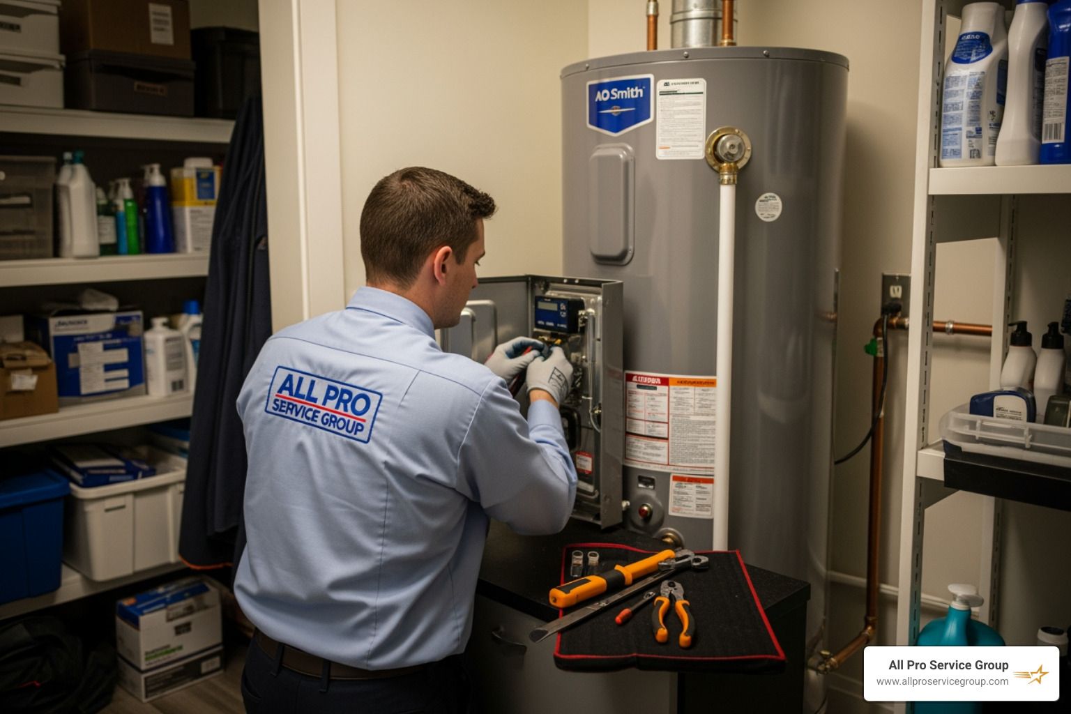 AO Smith water heater maintenance