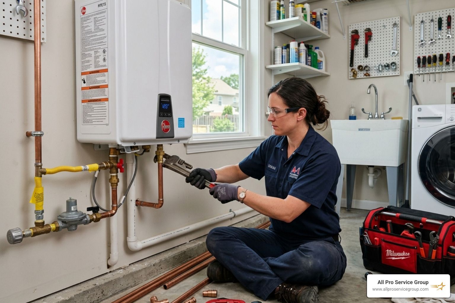 Can you provide a list of experienced hot water installers in West Jordan that are Gephardt Approved