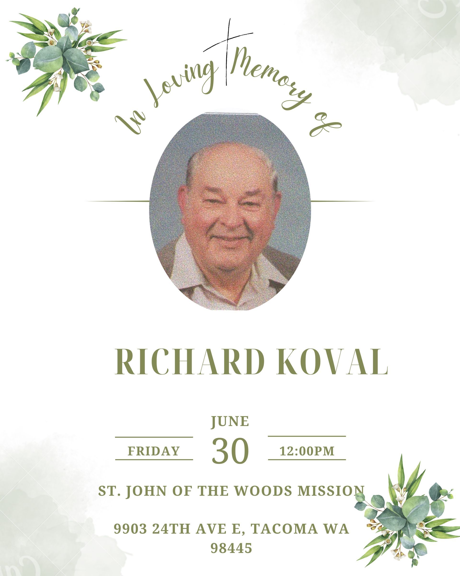 SJOW: In loving memory of Richard Koval