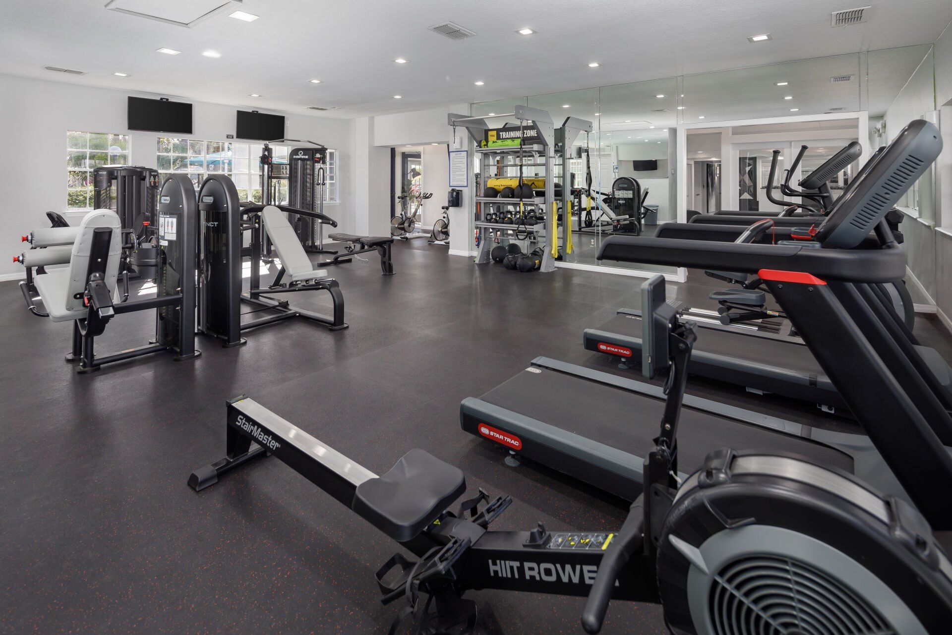 Fitness center at 1801 Metrowest