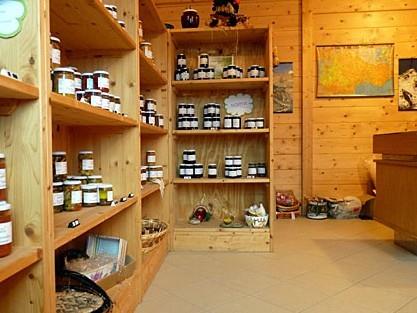 shelf with products from the laboratory