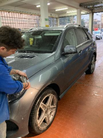 pulizia e verniciatura