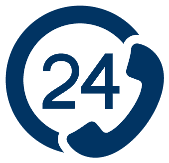 24hours phone icon