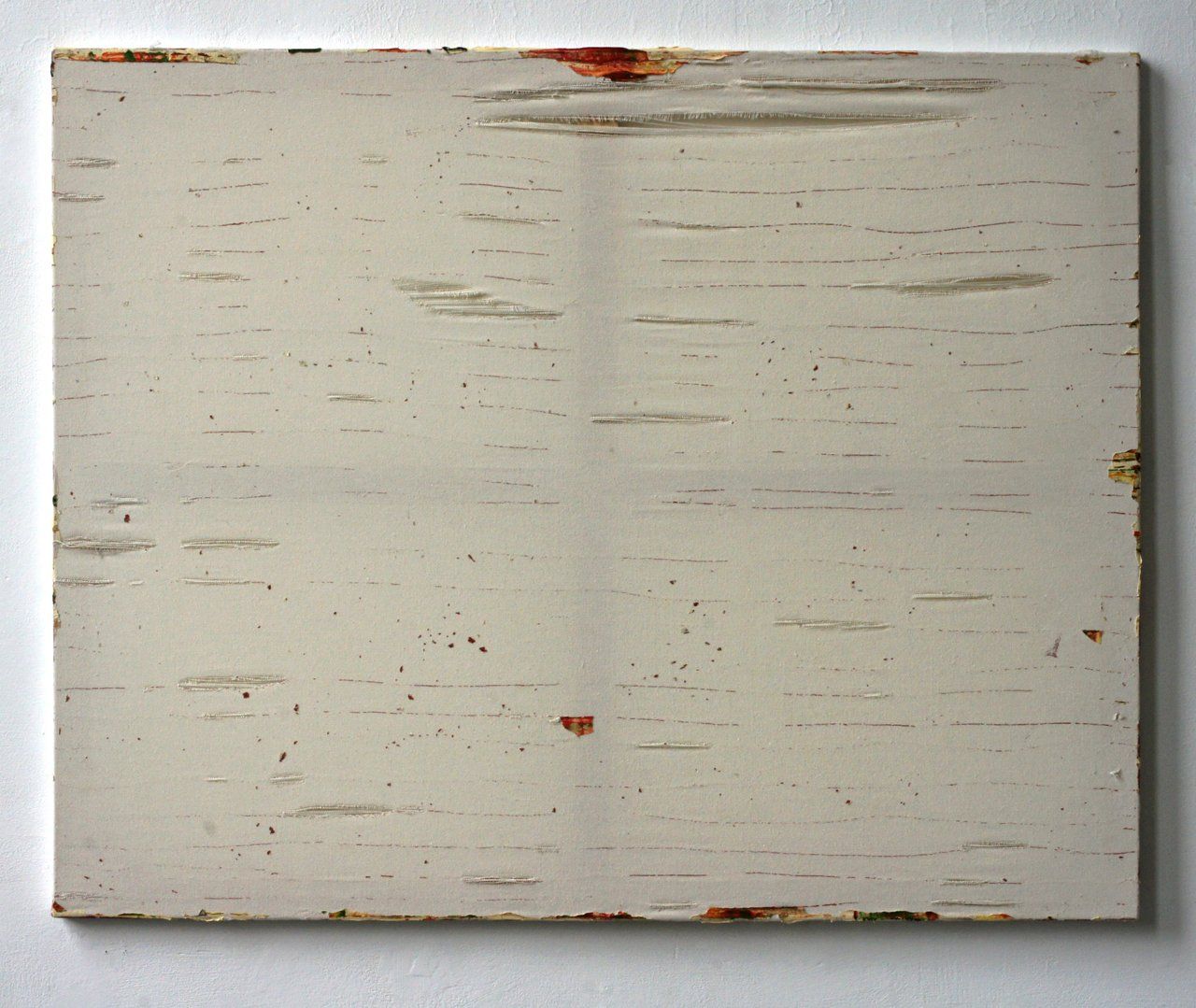 fundamental Painting; paint deducted from canvas