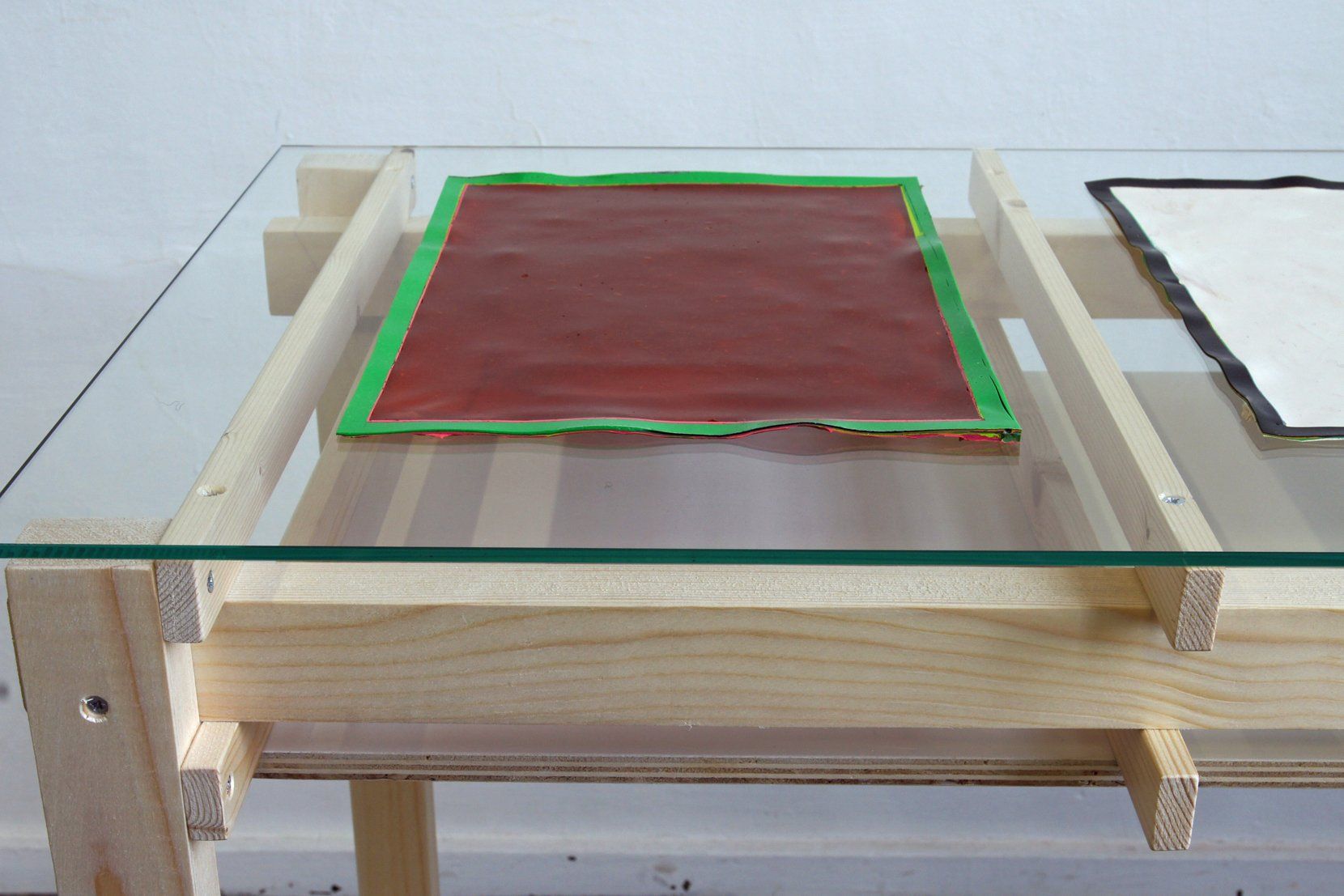 acrylic sheet Fundamental monochrome painting