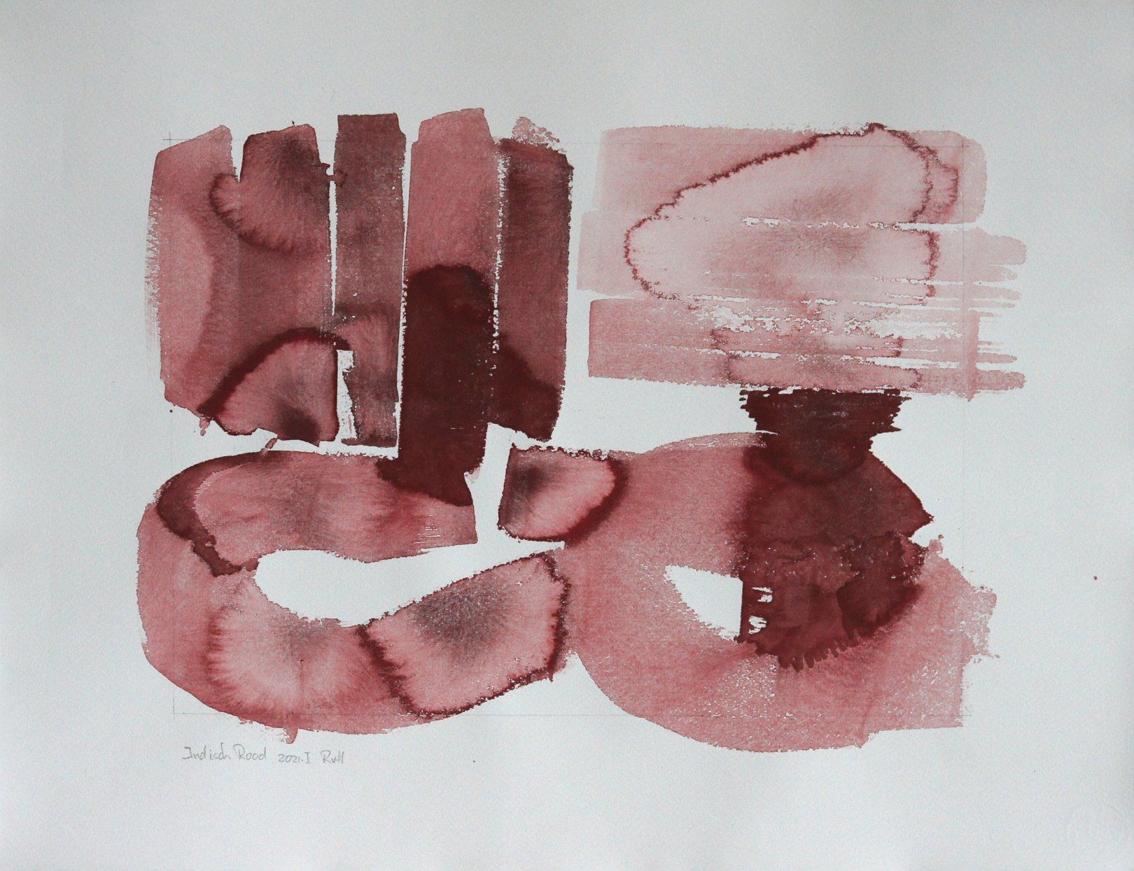 watercolour monochrome fundamental painting