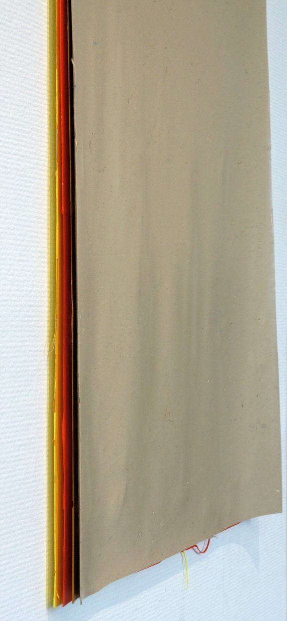 acrylic sheet Fundamental painting conceptual painting temporary painting monochrome