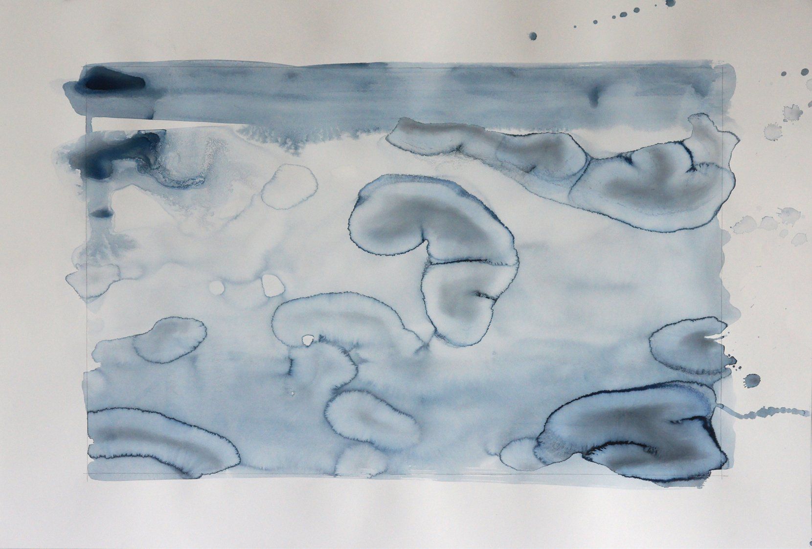 watercolour monochrome fundamental painting