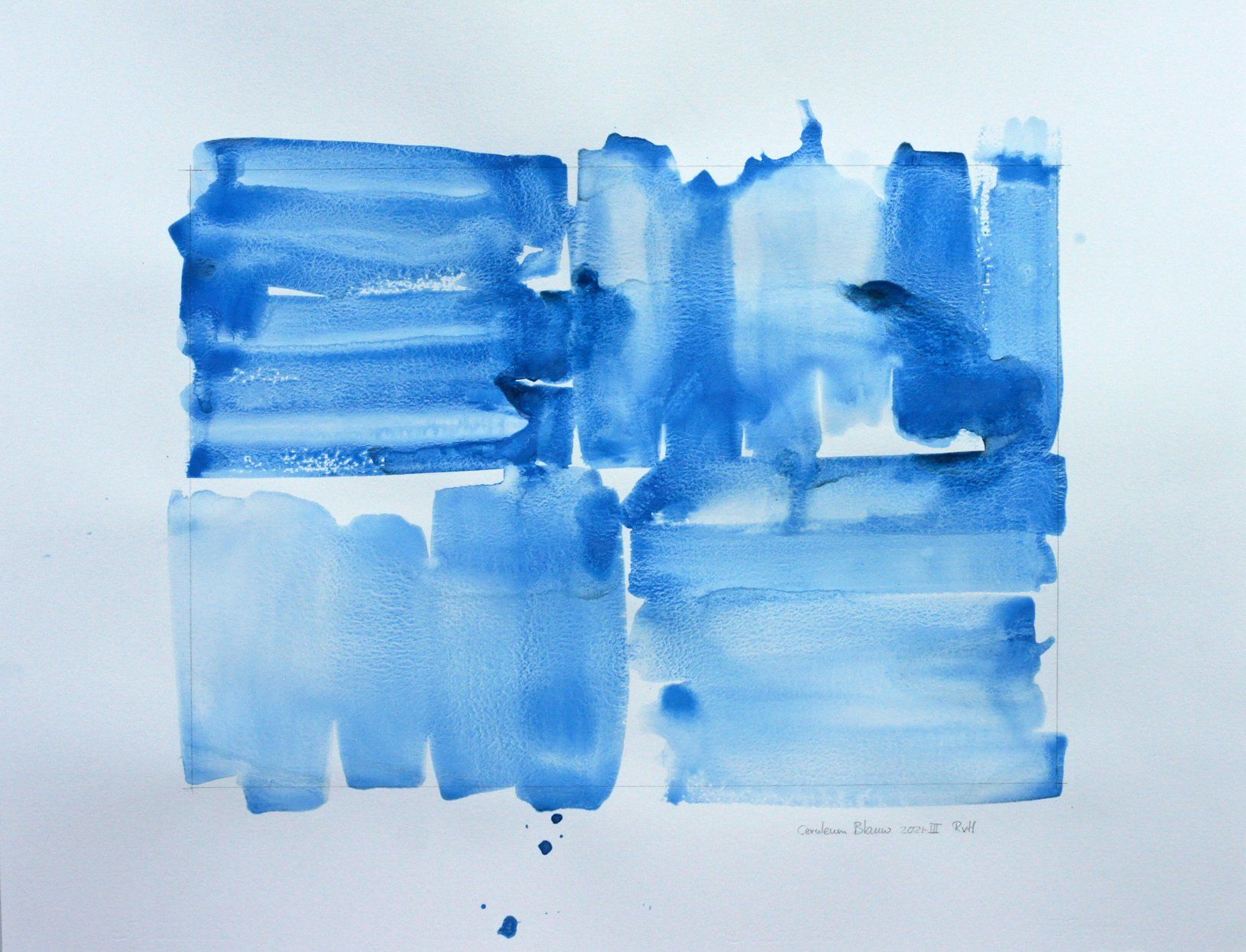 watercolour monochrome fundamental painting